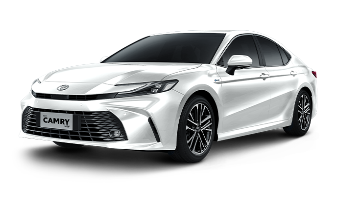 All New Camry 2.5 Hybrid HEV warna Platinum White Pearl