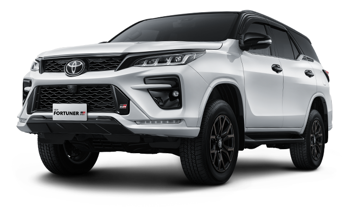 New Fortuner 2.8 GR Sport 4x4 warna Black Platinum White Pearl