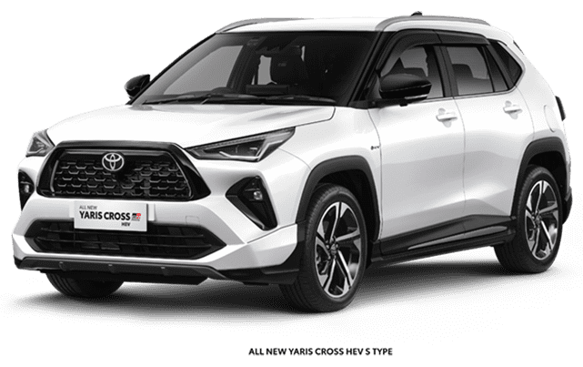 Yaris Cross Hybrid EV warna Super White